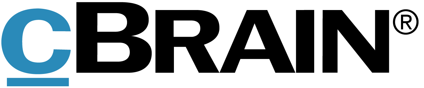 Platinum sponsor cBrain Logo