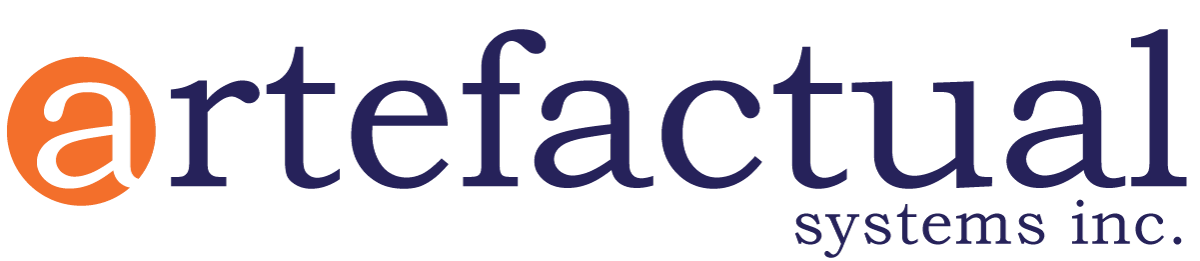 Gold sponsor artefactual Logo